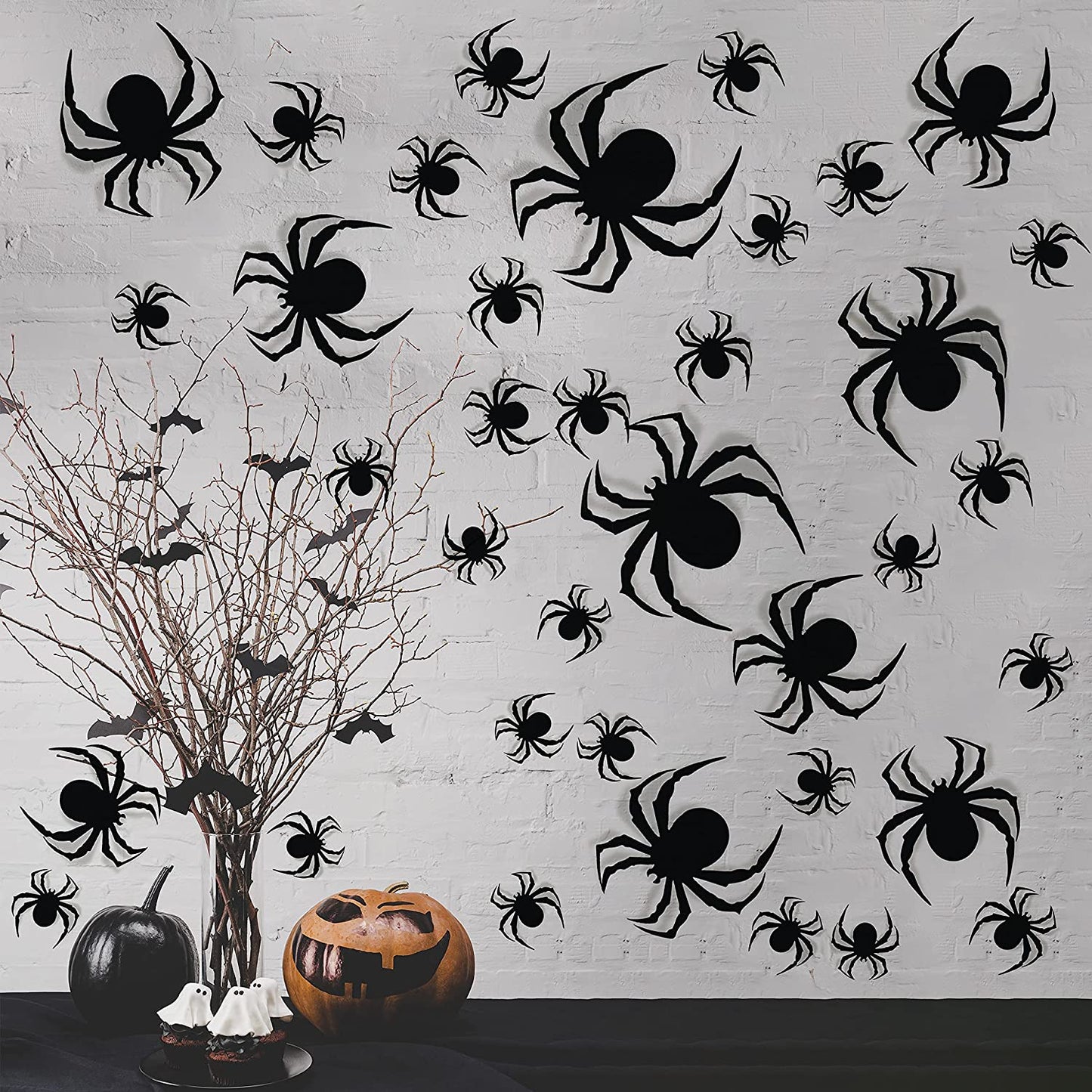 Halloween Wall Decorations  3D Plastic 