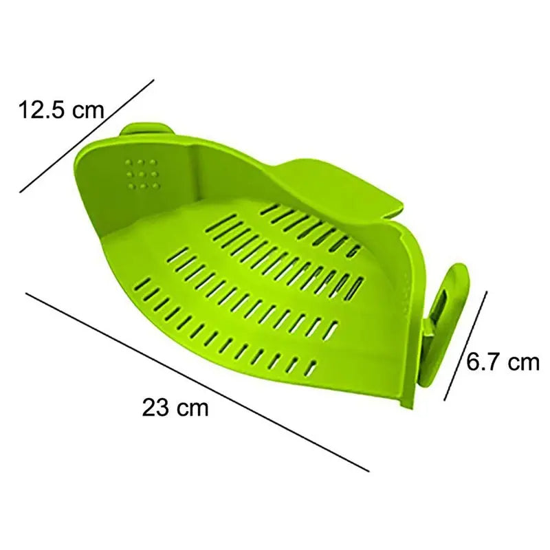 Universal Silicone Strainer Clip