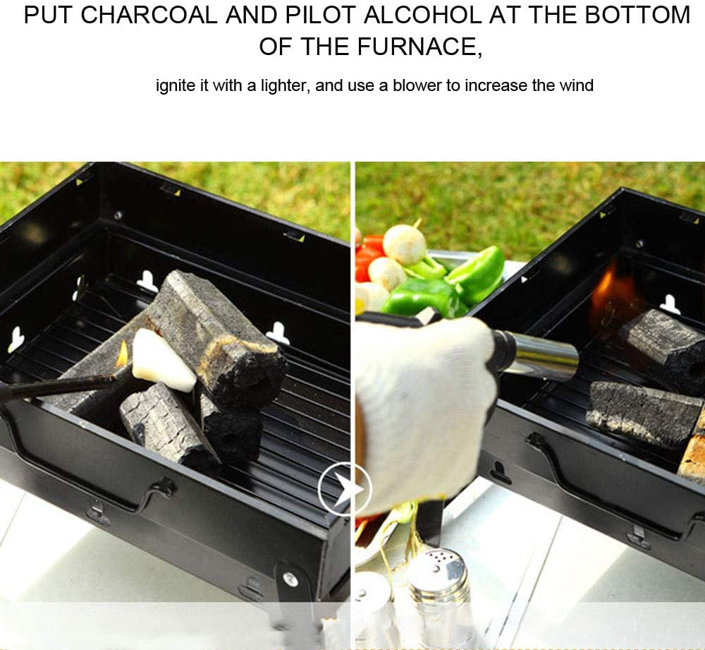 Barbecue Charcoal Grill Portable