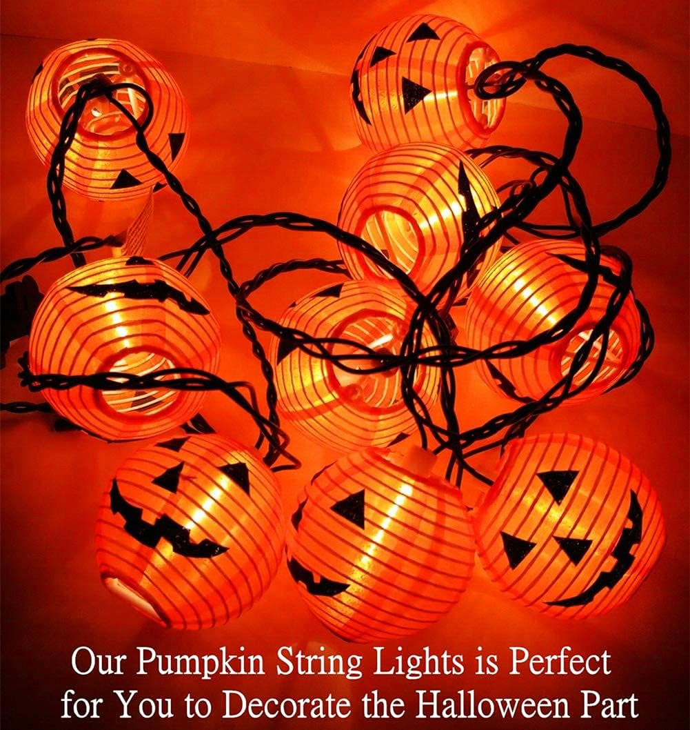 Halloween Pumpkin Lantern String Lights