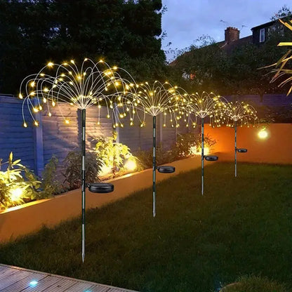 🌞Solar Firework LED Garden Lights - Waterproof Holiday Decor🌞