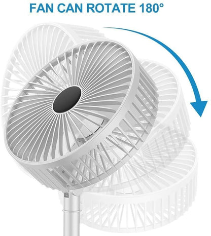 Powerful Rechargeable High Speed Portable Fan