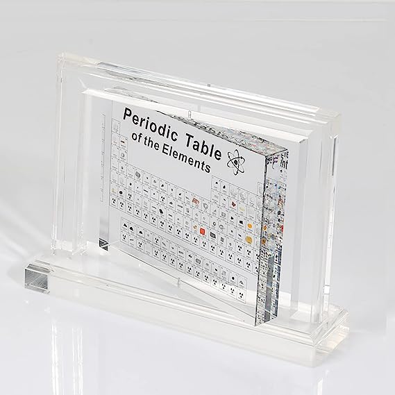 Xanadued Periodic Table With Real Elements Inside