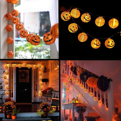 Halloween Pumpkin Lantern String Lights