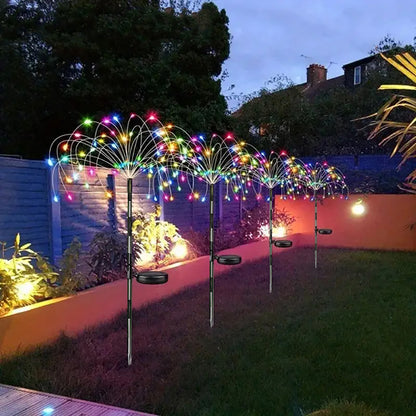 🌞Solar Firework LED Garden Lights - Waterproof Holiday Decor🌞