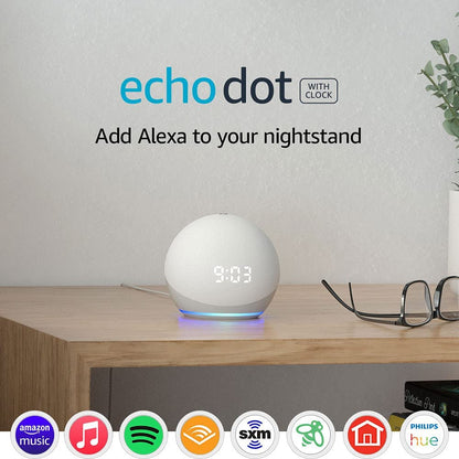 Echo Dot (4Th Gen) | Smart Speaker with Clock and Alexa