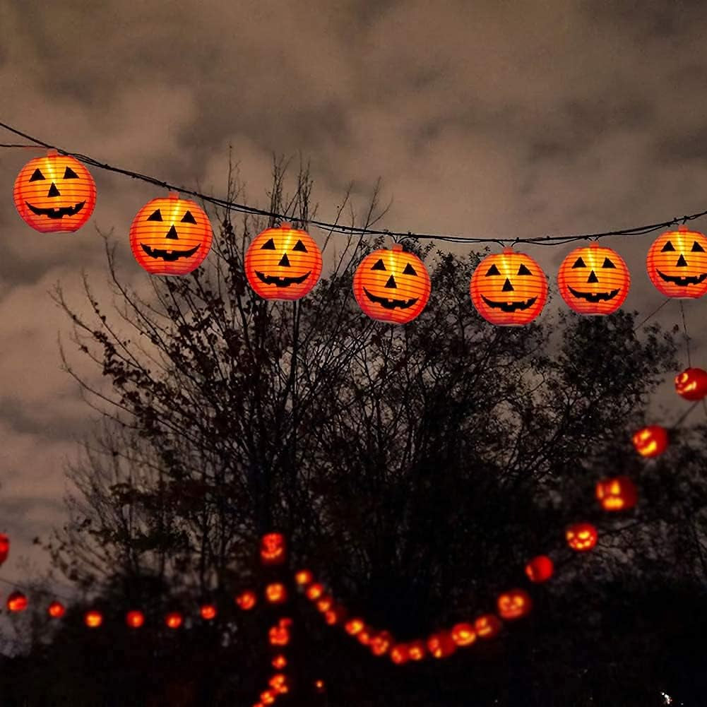 Halloween Pumpkin Lantern String Lights