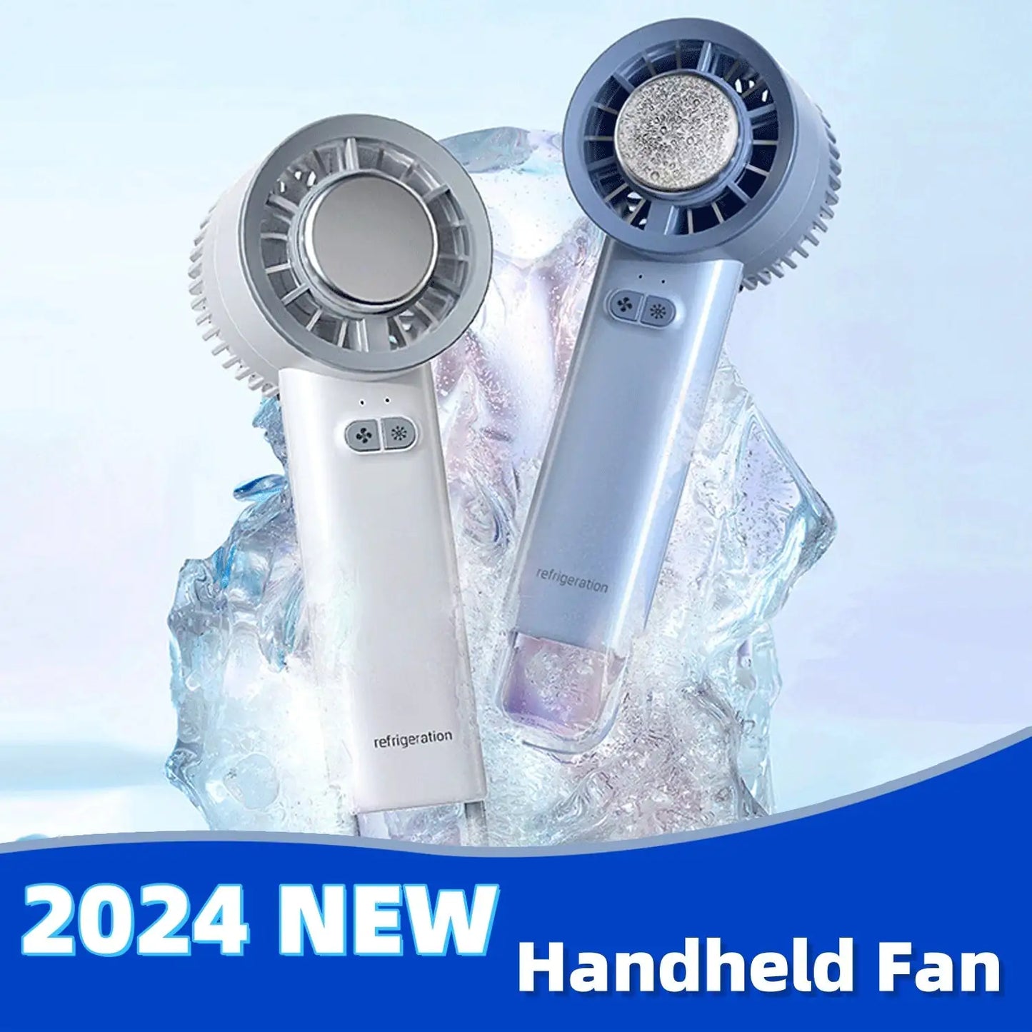 2024 Turbo Jet Mini Portable Ice Cold Fan