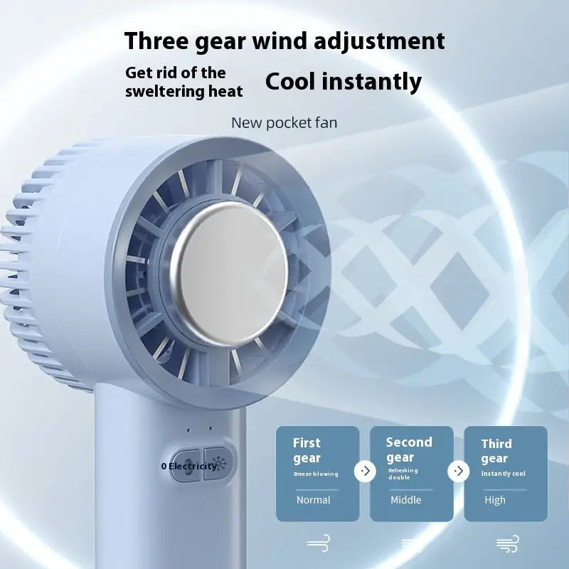 2024 Turbo Jet Mini Portable Ice Cold Fan